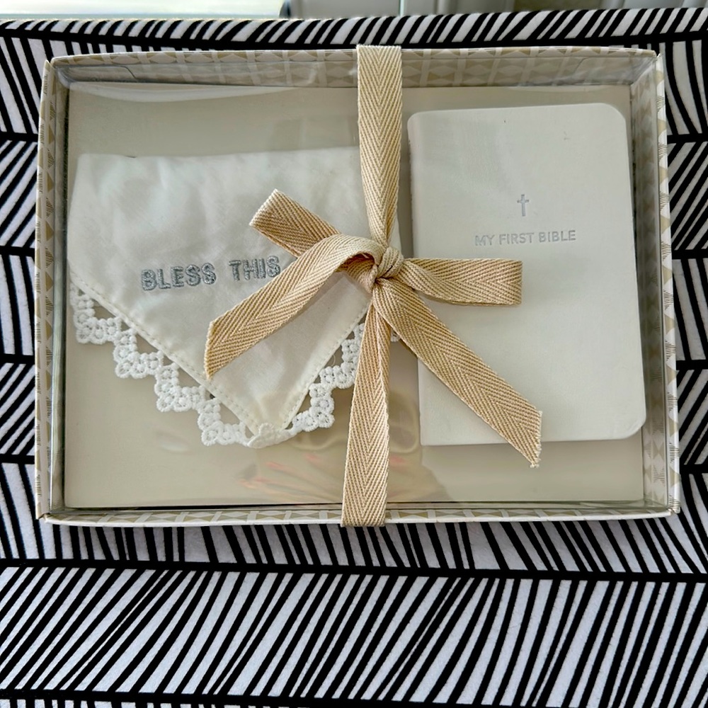 NIB Baby’s Baptism Gift Set